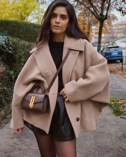 Lovie | Oversized Wool coat